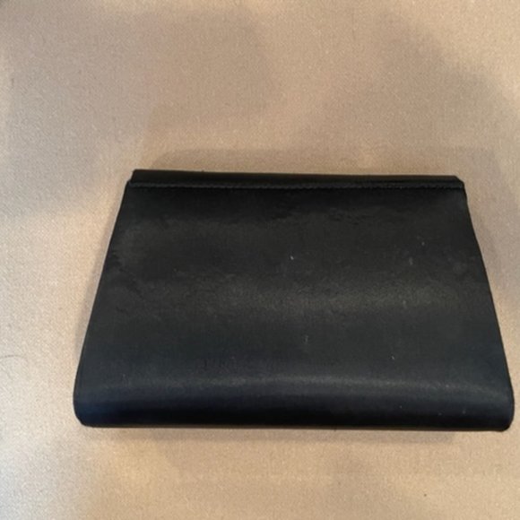 Black Satin Clutch - Picture 4 of 9